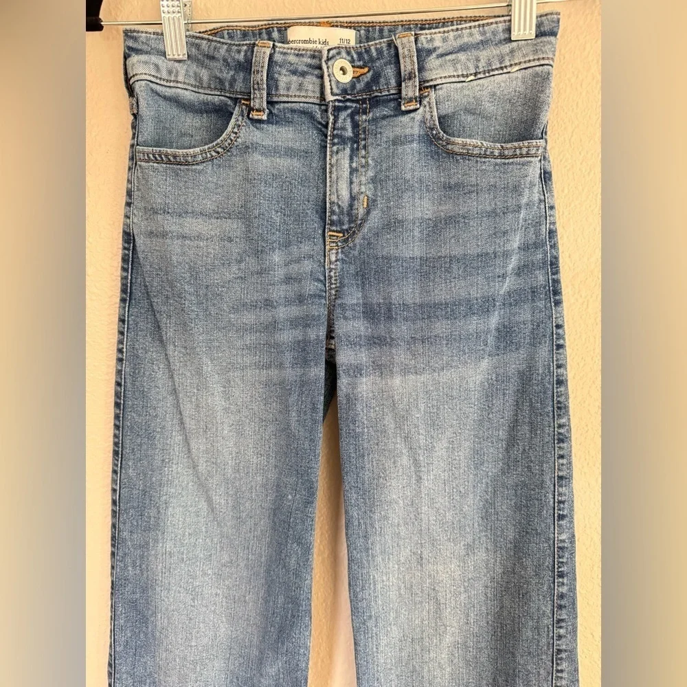 Abercrombie kids high-rise wide leg 11/12 regular